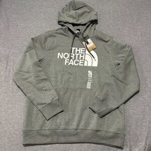 NWT The North Face Half Dome PO Hoodie Mens Sizes XL Medium Heather Gray